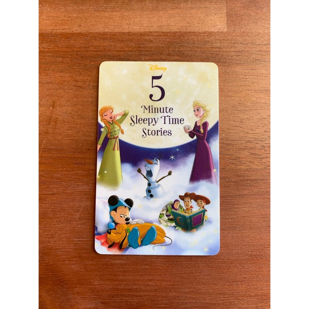 Yoto Card Disney 5 Minute Sleepy Time Stories